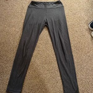 Lularoe grey leggings, one size
